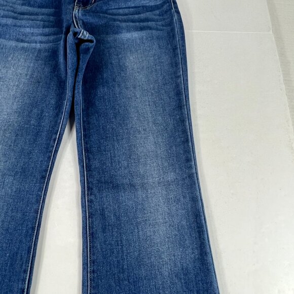 Letter To Juliet Jeans Womens 28x30* Bambino Boot Cut Mid Rise Blue Denim Tag 25 - Picture 4 of 16
